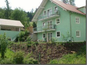 Verwaltete Wohnanlage Im Blindfenster