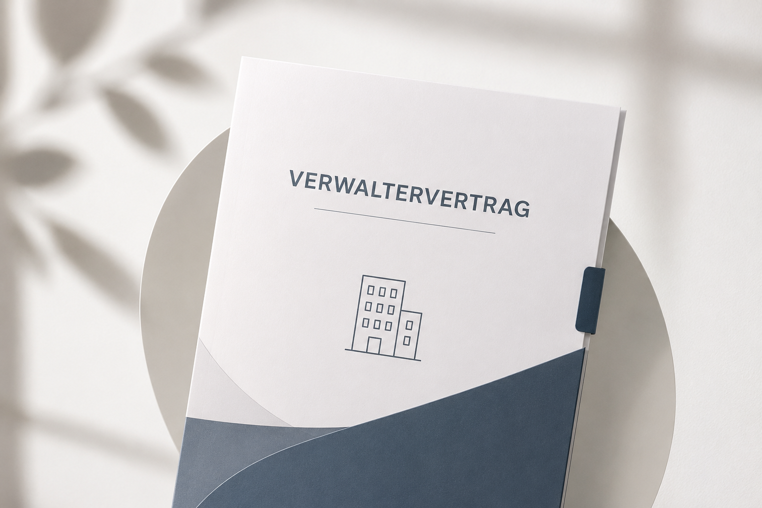 Muster eines Verwaltervertrags